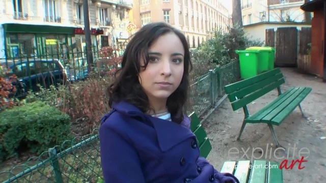 He Meets this French Teen in the Street and Fucks her in the Ass