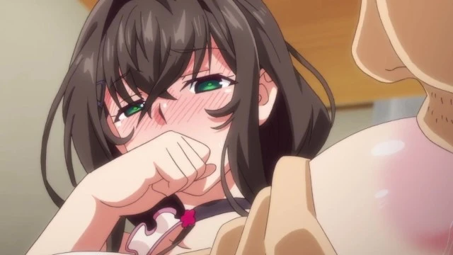 MILF with Huge Tits Loves to make Netorare Sucking Cock | Hentai Anime 1080p