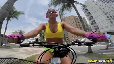 RealityKings - Super Hot Loupan after a Bike Ride she Rode better a Cock