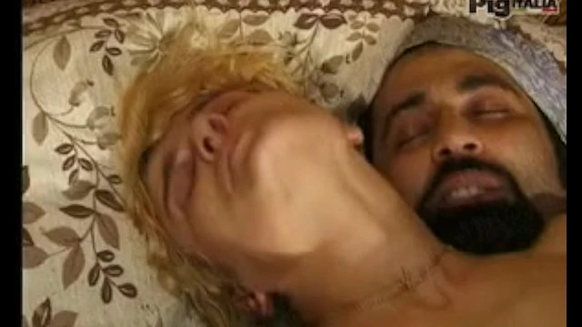 Blonde MILF wants to get a Tattoo but first she wants to Fuck the two Cocks in Anal Threesome